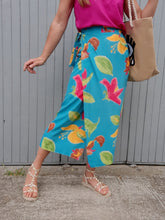Charger l'image dans la galerie, Jupe portefeuille vintage Salima - Imprimé floral. Taille M ou 36, 38, 40