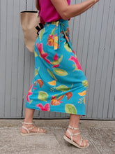 Charger l'image dans la galerie, Jupe portefeuille vintage Salima - Imprimé floral. Taille M ou 36, 38, 40