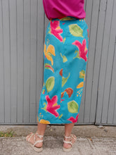 Charger l'image dans la galerie, Jupe portefeuille vintage Salima - Imprimé floral. Taille M ou 36, 38, 40