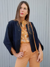 Charger l'image dans la galerie, Blazer vintage Maddy - Manches chauve-souris. Taille M, 38, 40. Made in France