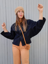 Charger l'image dans la galerie, Blazer vintage Maddy - Manches chauve-souris. Taille M, 38, 40. Made in France