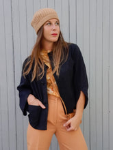 Charger l'image dans la galerie, Blazer vintage Maddy - Manches chauve-souris. Taille M, 38, 40. Made in France