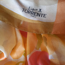 Charger l'image dans la galerie, Foulard vintage Ophélie - Torrente Paris Ligne II. 85 x 85.