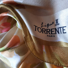 Charger l'image dans la galerie, Foulard vintage Ophélie - Torrente Paris Ligne II. 85 x 85.