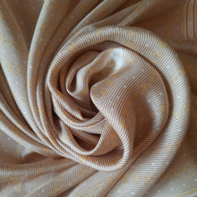Charger l'image dans la galerie, Foulard vintage Sophie - Rotary beige - 85 × 87