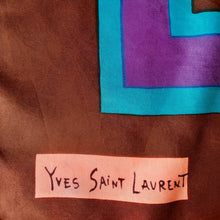 Charger l'image dans la galerie, Carré vintage Emma - Color Block. Yves Saint Laurent - 82 x 82