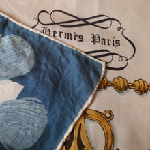 Charger l'image dans la galerie, Carré vintage Hermès Eléonore - 82 x 82 - "Palefroi" Françoise De La Perrière. 1966.