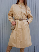 Charger l'image dans la galerie, Trench-coat vintage Louise - Beige miel. Taille M, 38, 40. Made in France