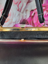 Charger l'image dans la galerie, Sac vintage Amandine - Fourre-tout noir.