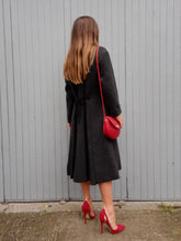 Charger l'image dans la galerie, Veste en Laine peignée Amy - Gris chiné. Taille M, 38, 40. Made in France
