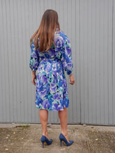 Charger l'image dans la galerie, Robe vintage Mathilde - Plissée et fleurie. Taille XL, 42, 44