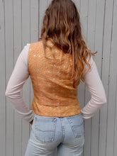 Charger l'image dans la galerie, Gilet "Seconde" Mila - Orange. Etro Milano. Taille S, 36, 38.