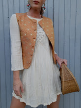 Charger l'image dans la galerie, Gilet "Seconde" Mila - Orange. Etro Milano. Taille S, 36, 38.