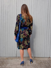 Charger l'image dans la galerie, Robe vintage Albanne - Imprimé floral. Taille XL, 42, 44. Coutureine Paris.