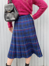 Charger l'image dans la galerie, Jupe plissée vintage Lou-Anna - Carreaux Écossais - Taille S, 36, 38