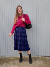 Charger l'image dans la galerie, Jupe plissée vintage Lou-Anna - Carreaux Écossais - Taille S, 36, 38
