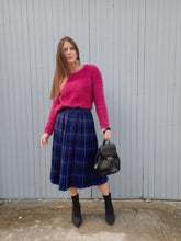 Charger l'image dans la galerie, Jupe plissée vintage Lou-Anna - Carreaux Écossais - Taille S, 36, 38