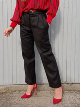 Charger l'image dans la galerie, Pantalon vintage Ariane - Gris anthracite. Cacharel. Taille L, 40, 42. Made in France.