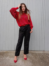 Charger l'image dans la galerie, Pantalon vintage Ariane - Gris anthracite. Cacharel. Taille L, 40, 42. Made in France.