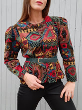 Charger l'image dans la galerie, Veste vintage Marion - Velours coloré. Taille L, 40, 42. Made in France
