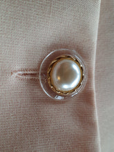 Charger l'image dans la galerie, Blazer vintage Églantine - Rose saumon. Taille M, 38, 40. Made in France