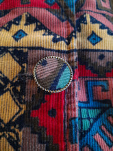 Charger l'image dans la galerie, Veste vintage Marion - Velours coloré. Taille L, 40, 42. Made in France