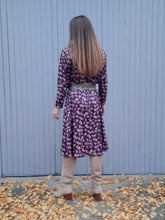 Charger l'image dans la galerie, Robe vintage Olga - Fleurie colorée. Taille M, 38, 40.