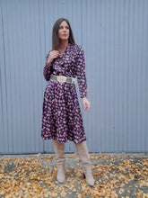 Charger l'image dans la galerie, Robe vintage Olga - Fleurie colorée. Taille M, 38, 40.