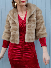 Charger l'image dans la galerie, Boléro / Veste vintage Chloé- Fourrure synthétique marron. Taille S, 36, 38. Made in France.
