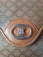 Charger l'image dans la galerie, Sac vintage Luce - Motif Macadam beige et brun. Logo Triomphe. Céline. Made in Italy