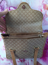 Charger l'image dans la galerie, Sac vintage Luce - Motif Macadam beige et brun. Logo Triomphe. Céline. Made in Italy