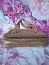 Charger l'image dans la galerie, Sac vintage Luce - Motif Macadam beige et brun. Logo Triomphe. Céline. Made in Italy