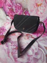 Charger l'image dans la galerie, Sac vintage Léa - Pierre Cardin. Noir et gris. Made in France