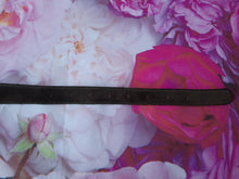 Charger l'image dans la galerie, Ceinture vintage Armelle - Cuir velours kaki. Paysanne. Taille L, 40, 42