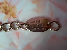 Charger l'image dans la galerie, Ceinture vintage Claudie - Chaînes multi rang poils noirs ornée d'un guépard. T 85. José Cotel. Made in France