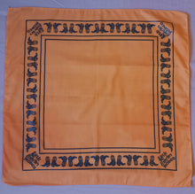 Charger l'image dans la galerie, Foulard vintage Stacy - Santiags oranges. Little Britches Rodeo. 55 x 53