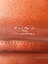 Charger l'image dans la galerie, Compagnon vintage - Cuir marron. Pierre Cardin. Made in France.