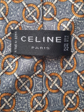 Charger l'image dans la galerie, Cravate Céline Paris. Pure soie. Fabriquée en Espagne.