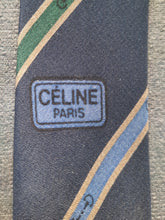 Charger l'image dans la galerie, Cravate Céline Paris. Pure soie. Fabriqué en Espagne.