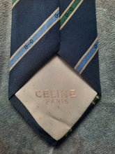 Charger l'image dans la galerie, Cravate Céline Paris. Pure soie. Fabriqué en Espagne.