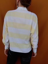 Charger l'image dans la galerie, Chemisier vintage Bertille - Manches chauve-souris. Taille M, 38, 40. Mario Nuccy Ceccoui