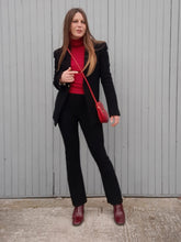 Charger l'image dans la galerie, Ensemble "Seconde" Nana - Blazer et pantalon noirs Bazar de Christian Lacroix. Taille S, 36, 38. Made in France.