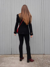 Charger l'image dans la galerie, Ensemble "Seconde" Nana - Blazer et pantalon noirs Bazar de Christian Lacroix. Taille S, 36, 38. Made in France.