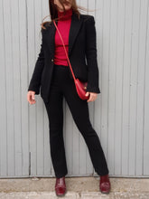 Charger l'image dans la galerie, Ensemble "Seconde" Nana - Blazer et pantalon noirs Bazar de Christian Lacroix. Taille S, 36, 38. Made in France.