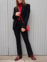 Charger l'image dans la galerie, Ensemble "Seconde" Nana - Blazer et pantalon noirs Bazar de Christian Lacroix. Taille S, 36, 38. Made in France.