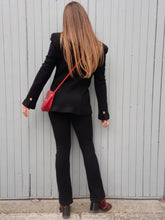 Charger l'image dans la galerie, Ensemble "Seconde" Nana - Blazer et pantalon noirs Bazar de Christian Lacroix. Taille S, 36, 38. Made in France.