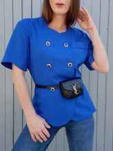 Charger l'image dans la galerie, Blazer vintage Garance - Double boutonnage. Taille XL, 42, 44. Made in France