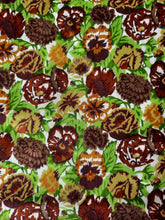 Charger l'image dans la galerie, Chemisette vintage Aurélia - Tissu liberty. Taille S, 36, 38. Cacharel.