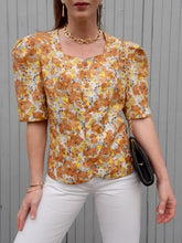 Charger l'image dans la galerie, Blazer vintage Kelly - Imprimé floral. Taille XXL, 44, 46. Weinberg Paris. Made in France