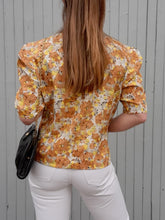 Charger l'image dans la galerie, Blazer vintage Kelly - Imprimé floral. Taille XXL, 44, 46. Weinberg Paris. Made in France